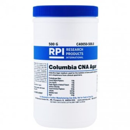 RPI Columbia CNA Agar, 500 G C40050-500.0